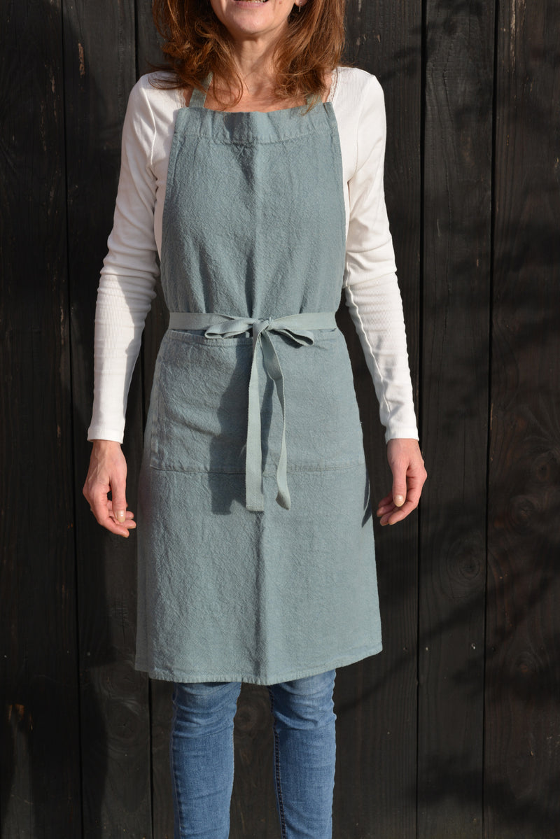 エプロン　DOUDOU VERT DE GRIS