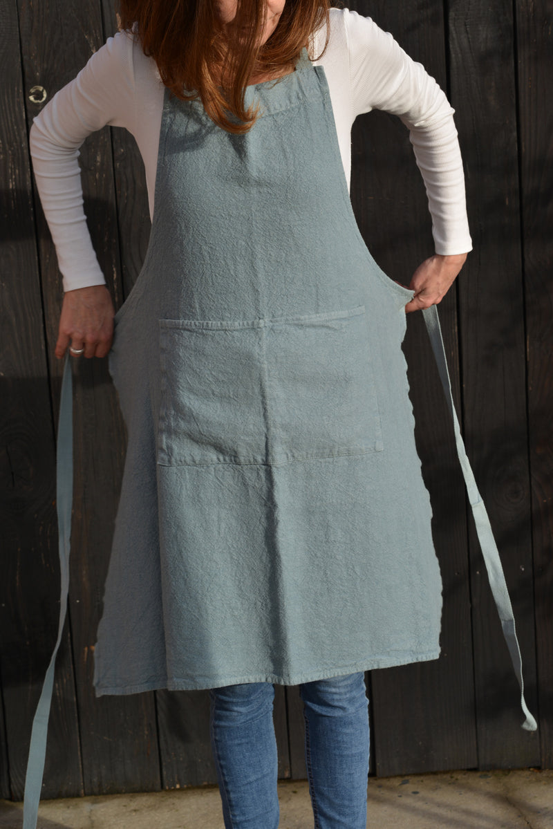 エプロン　DOUDOU VERT DE GRIS