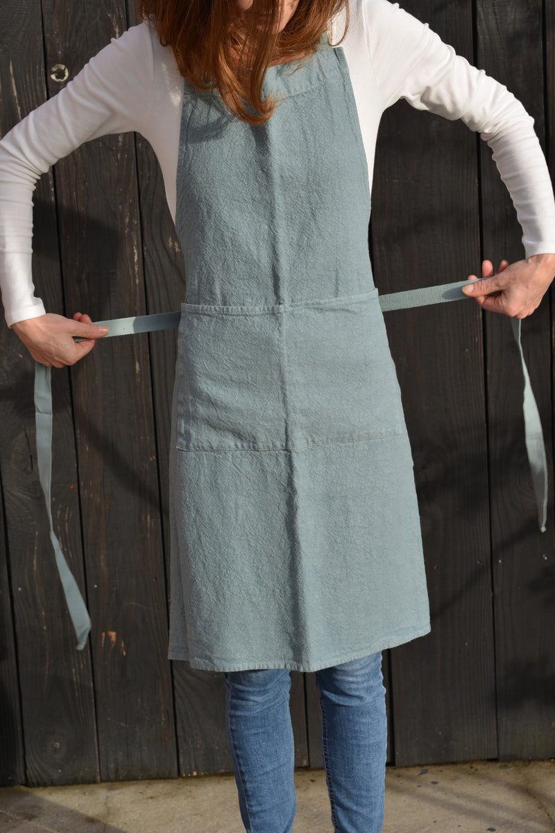 エプロン　DOUDOU VERT DE GRIS