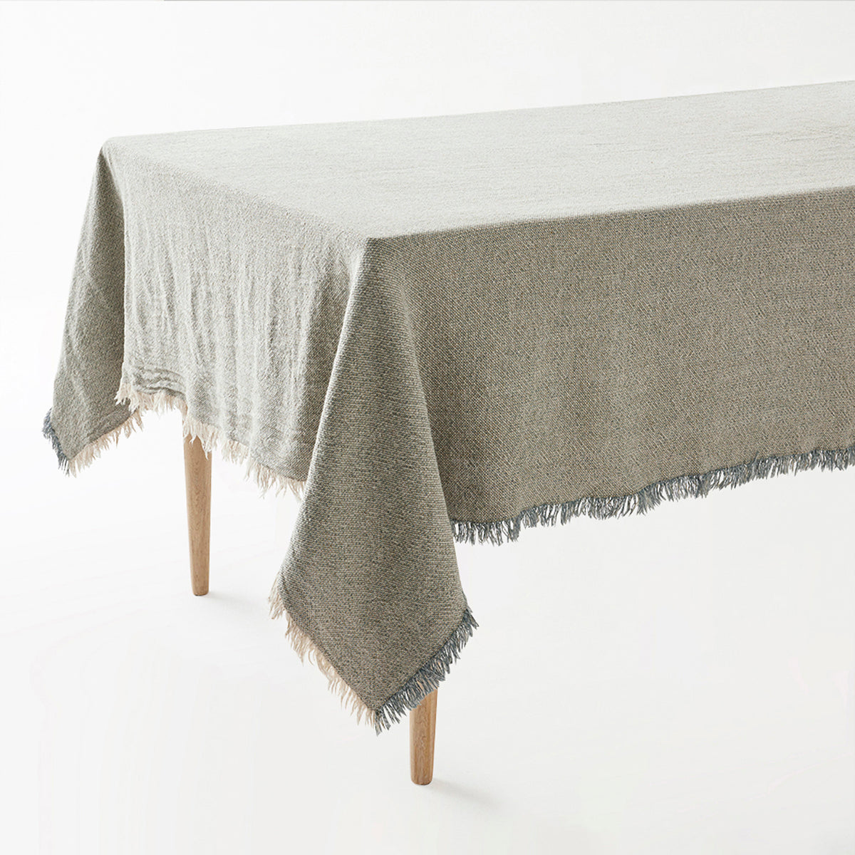 charvet editions フランス製ナチュラルリネン　テーブルクロス　大 Charvet Editions (シャルべ エディション）テーブルクロス