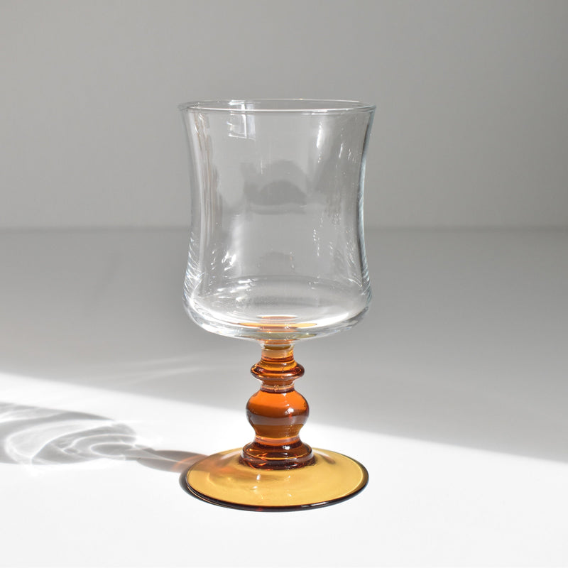 ヴィンテージ赤ワイングラス アルコロック Antique