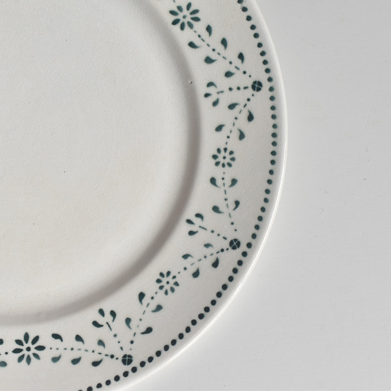 Antique Dessert Plate, Badonviller 2120 B