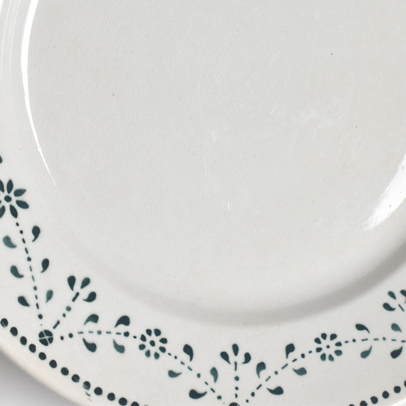 Antique Dessert Plate, Badonviller 2120 B
