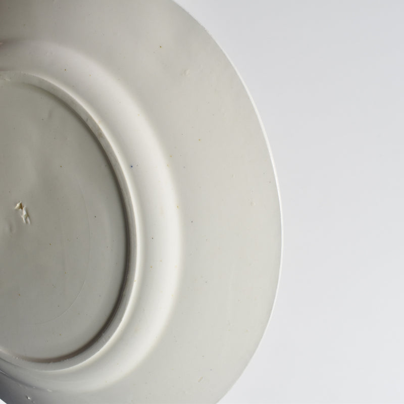 Antique dessert plate, Badonviller Jacqueline B
