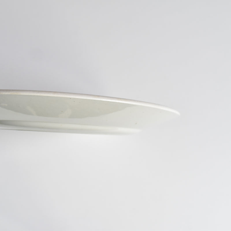 Antique dessert plate, Badonviller Jacqueline B