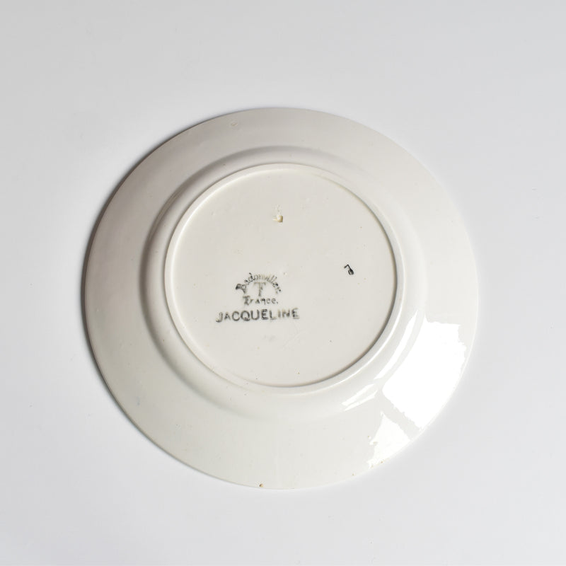 アンティークデザートプレート バドンヴィレー Jacqueline C