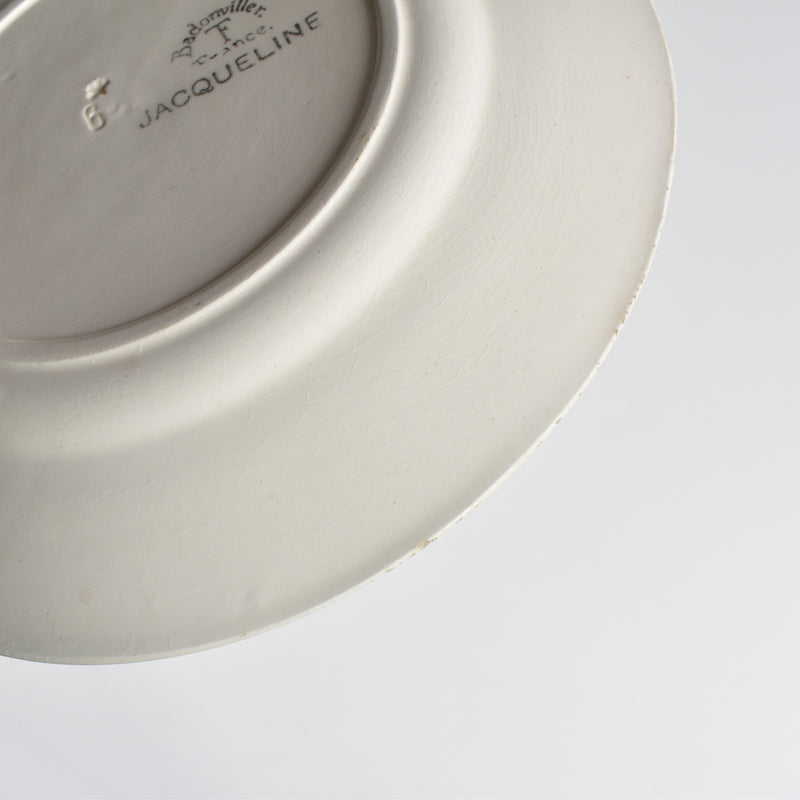 アンティークデザートプレート バドンヴィレー Jacqueline D