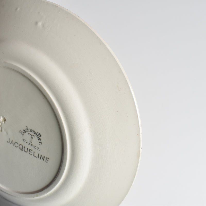 アンティークデザートプレート バドンヴィレー Jacqueline D