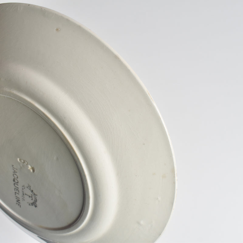 アンティークデザートプレート バドンヴィレー Jacqueline D