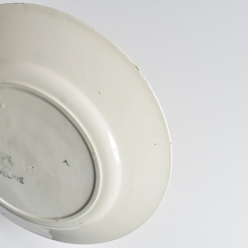 アンティークデザートプレート バドンヴィレー Jacqueline F