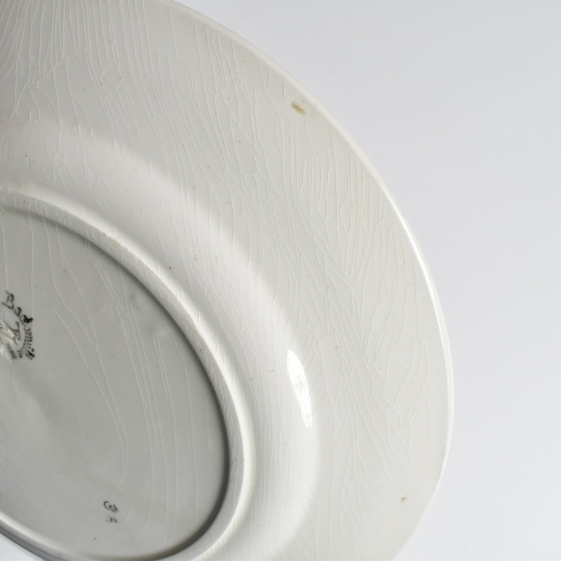 Antique Plate Badonviller Jacqueline E