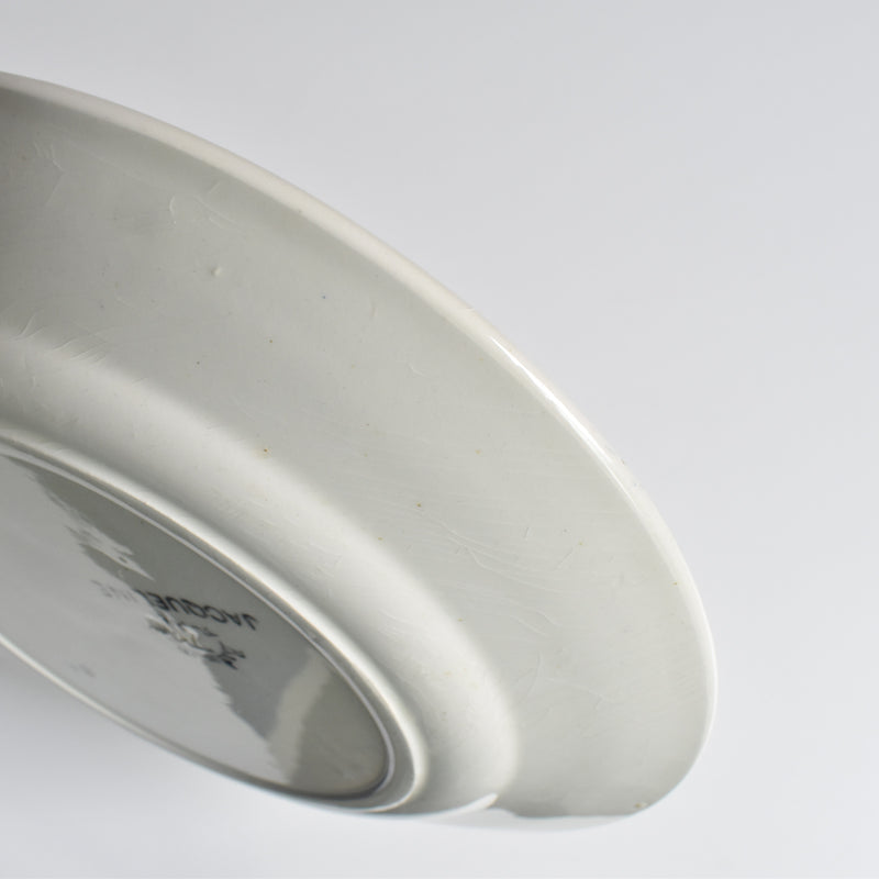 Antique Plate Badonviller Jacqueline E
