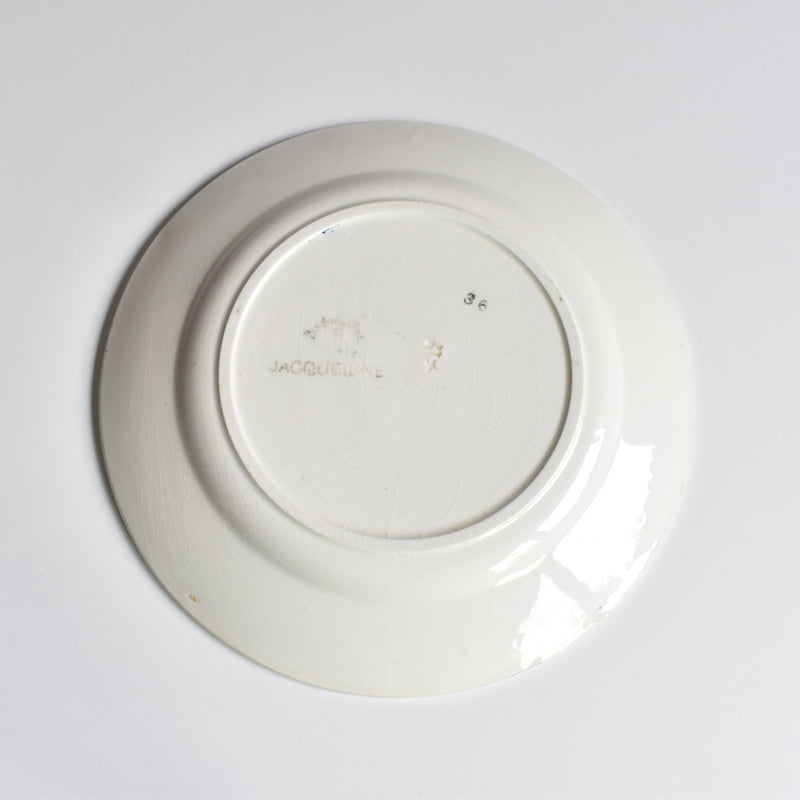アンティークプレート バドンヴィレー Jacqueline G
