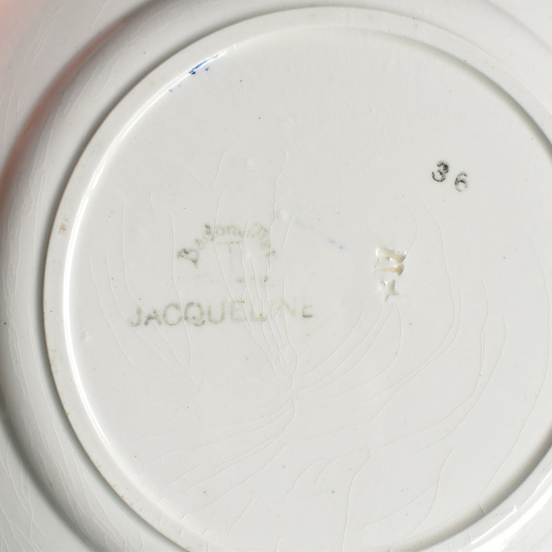 アンティークプレート バドンヴィレー Jacqueline G