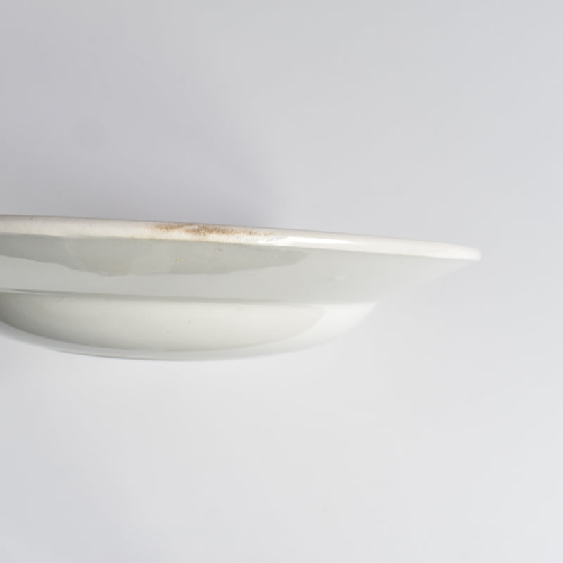Antique Deep Plate Badonviller Jacqueline A