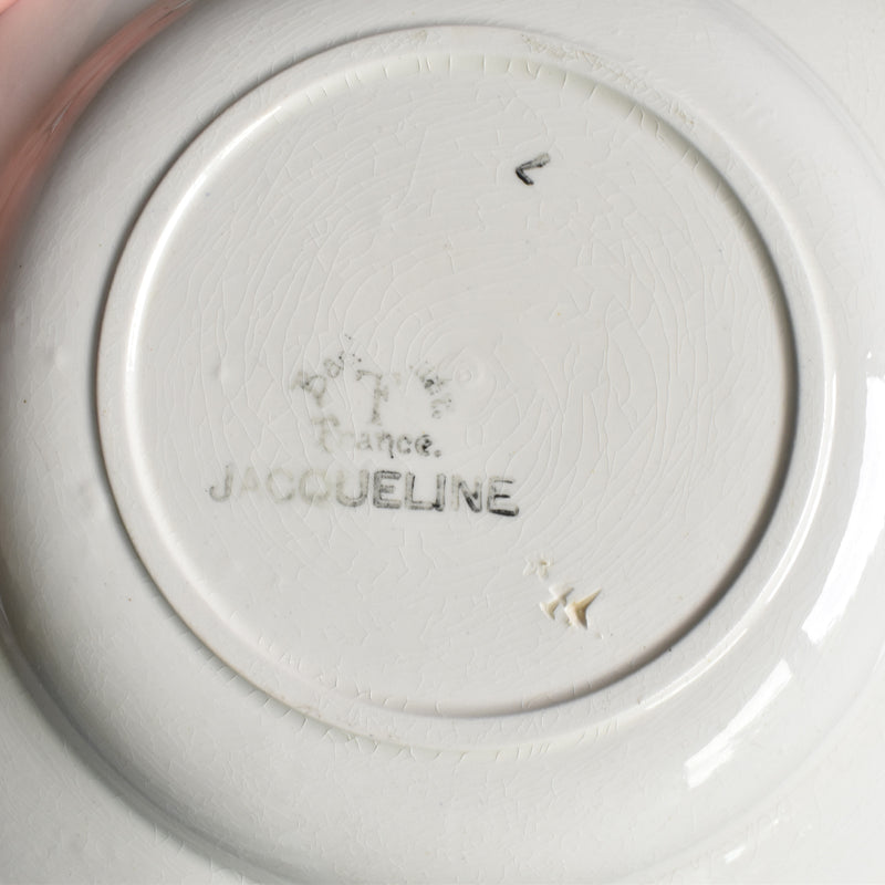 アンティーク深皿 バドンヴィレー Jacqueline C