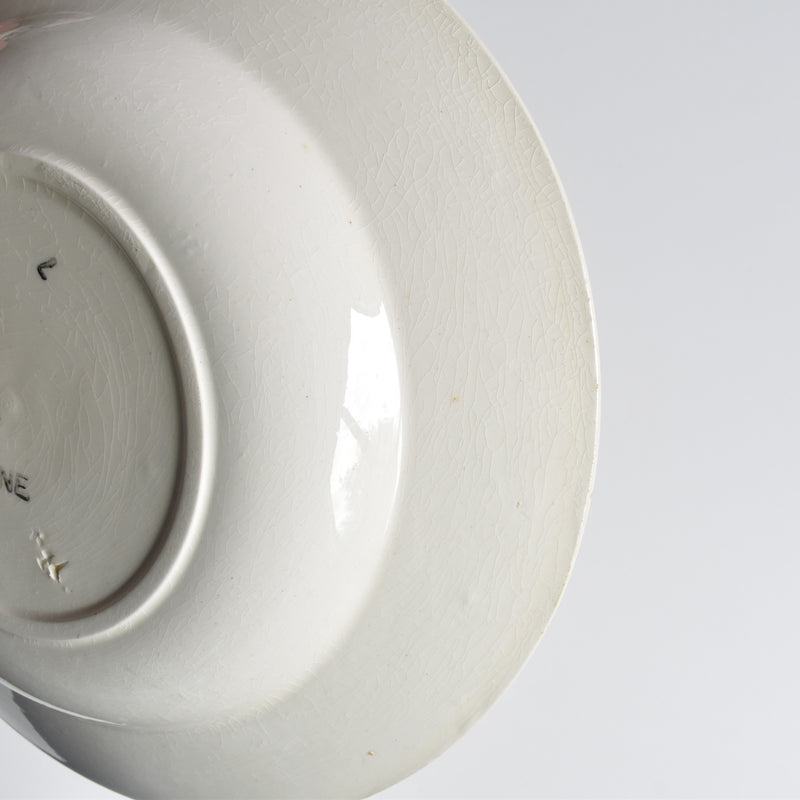 アンティーク深皿 バドンヴィレー Jacqueline C