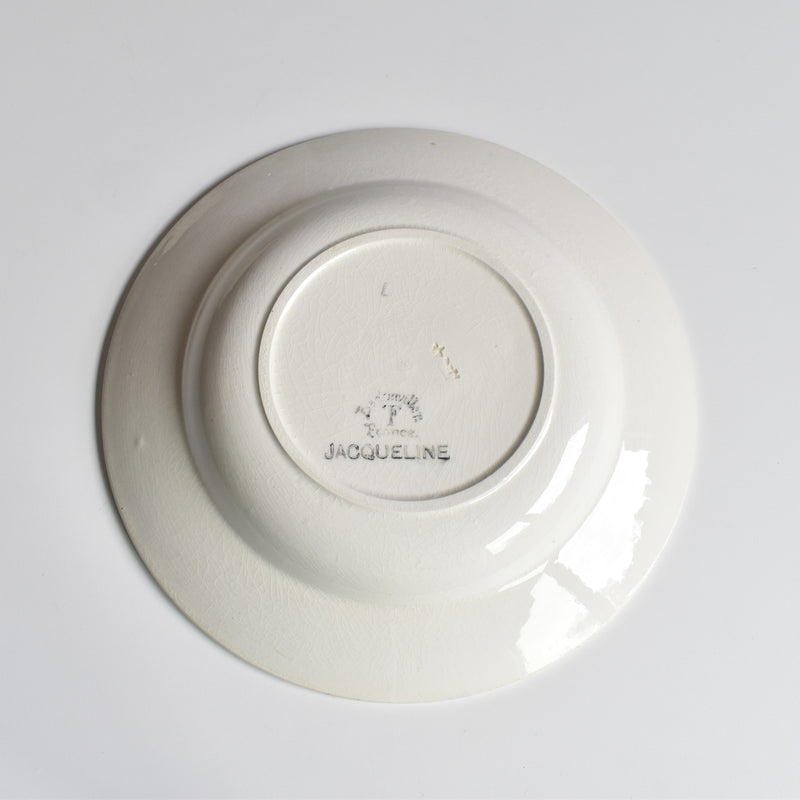アンティーク深皿 バドンヴィレー Jacqueline D