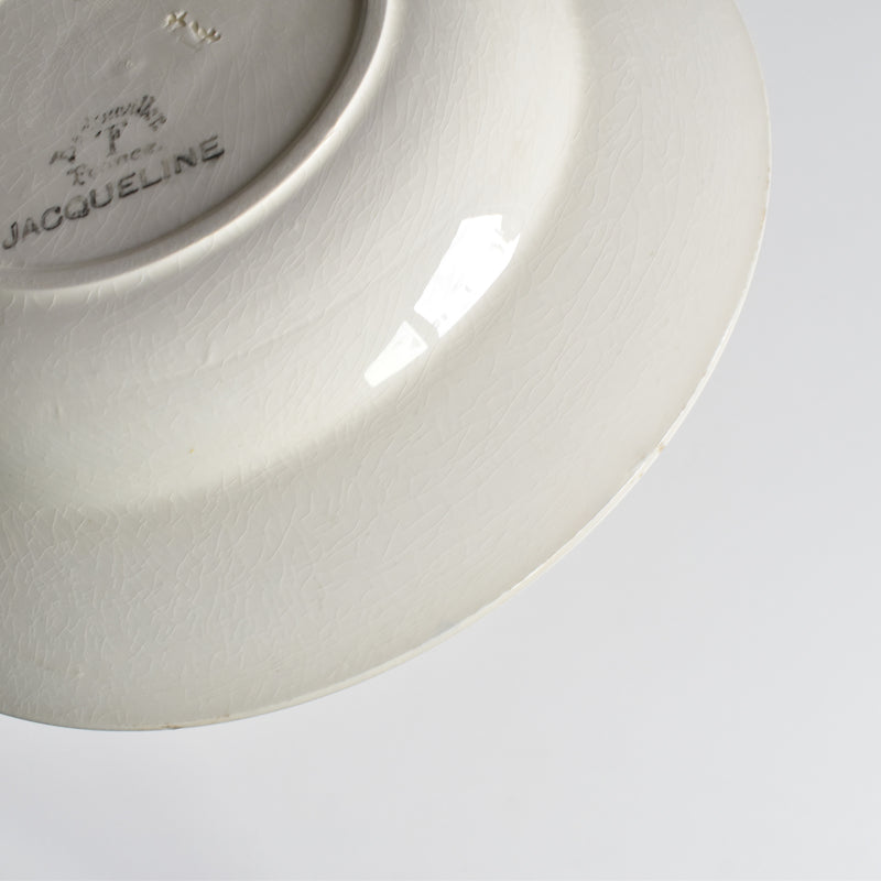 アンティーク深皿 バドンヴィレー Jacqueline D