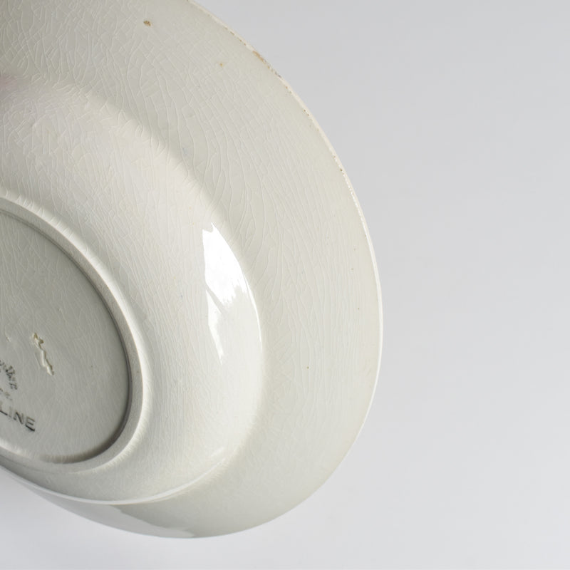 アンティーク深皿 バドンヴィレー Jacqueline D