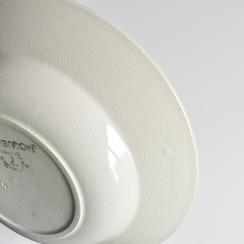 アンティーク深皿 バドンヴィレー Jacqueline D