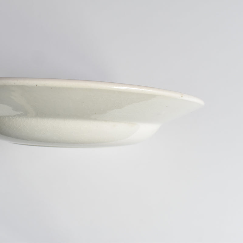 Antique Deep Plate Badonviller Jacqueline E