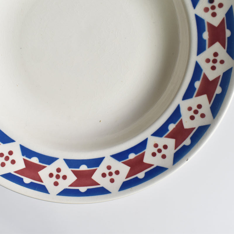 アンティーク深皿 バドンヴィレー Jacqueline F