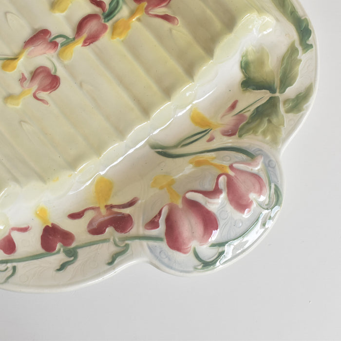 アンティークバルボティーヌ アスパラガスサービスプレート サンクレマン