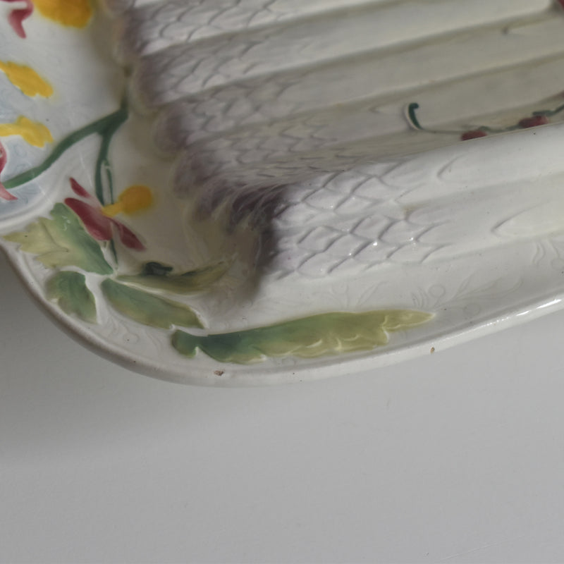 アンティークバルボティーヌ アスパラガスサービスプレート サンクレマン