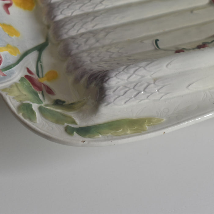 アンティークバルボティーヌ アスパラガスサービスプレート サンクレマン