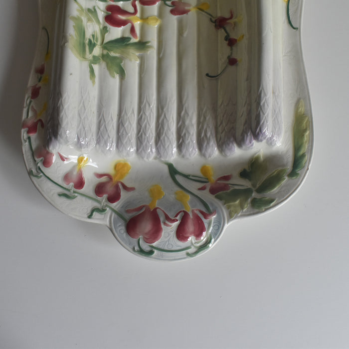 アンティークバルボティーヌ アスパラガスサービスプレート サンクレマン