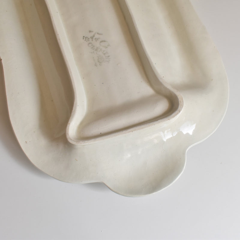 アンティークバルボティーヌ アスパラガスサービスプレート サンクレマン