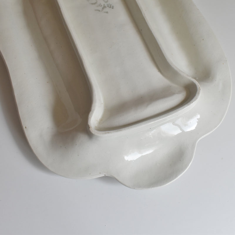 アンティークバルボティーヌ アスパラガスサービスプレート サンクレマン