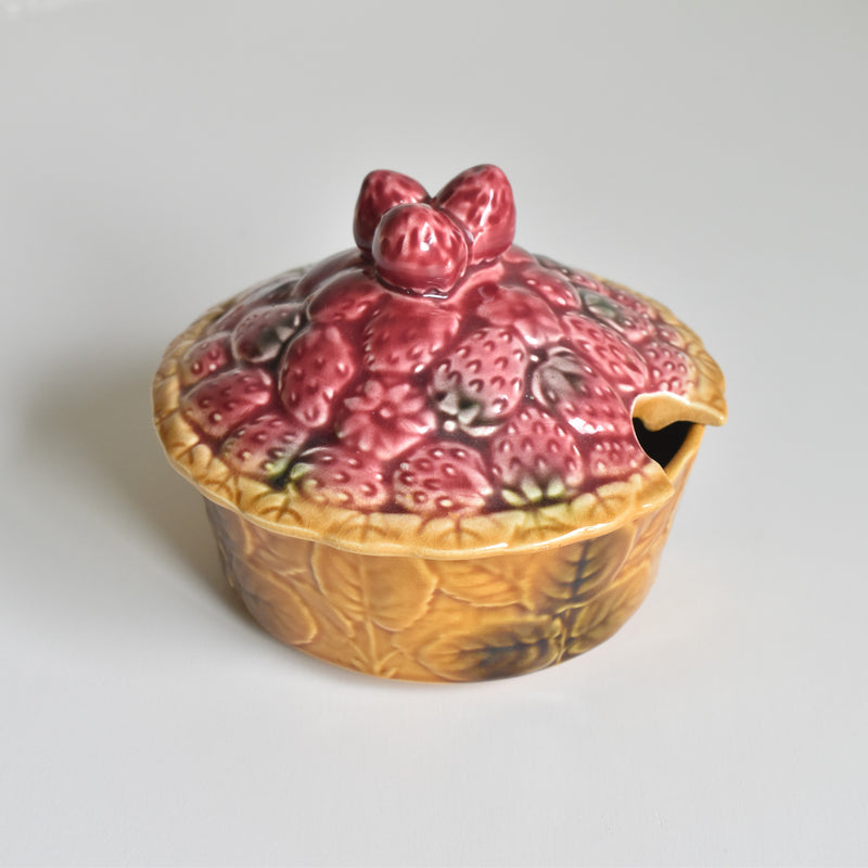 ヴィンテージバルボティーヌジャムポット　サラン　Fraises