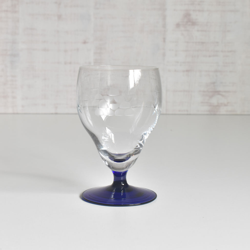 オーストリアビミエ工房アンティークグラス オーストリアビミエ工房アンティークフィギュア入りグラス