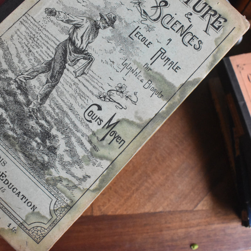 アンティーク本 Agriculture et Sciences （農業とサイエンス）