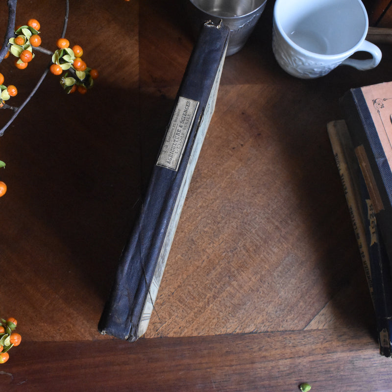 アンティーク本 Agriculture et Sciences （農業とサイエンス）