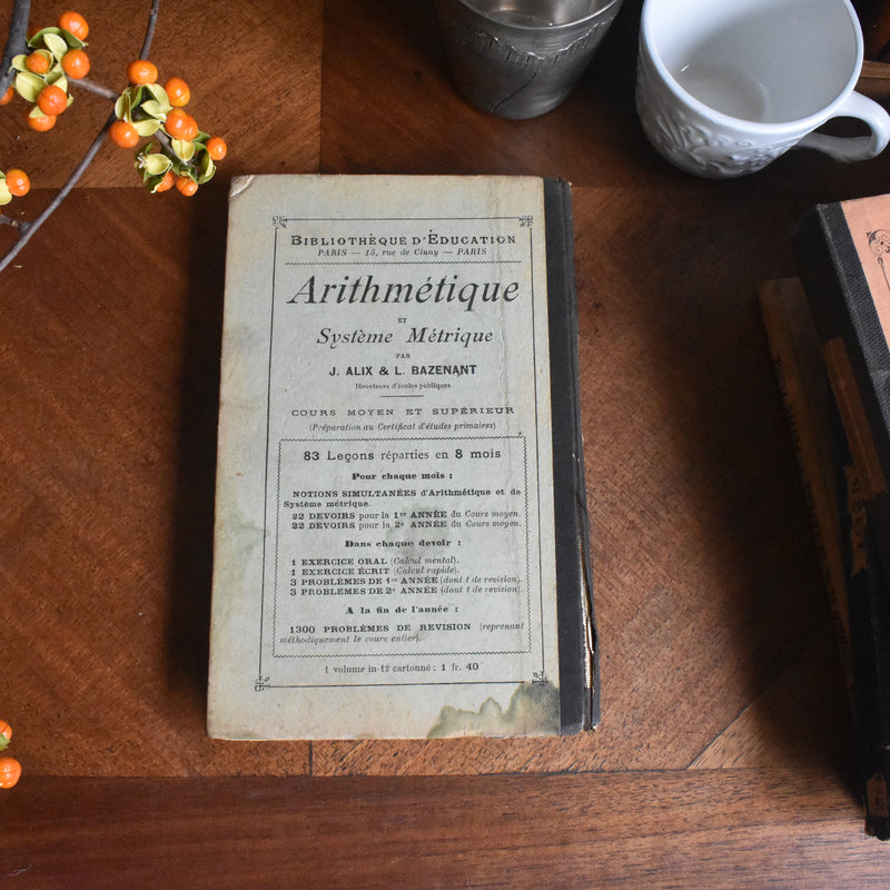 アンティーク本 Agriculture et Sciences （農業とサイエンス）