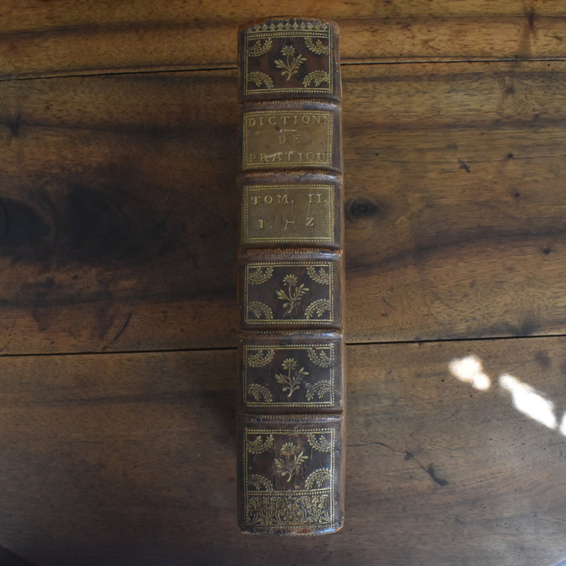 アンティーク本 Dictionnaire de Droit et de Pratique (Tome Second)
