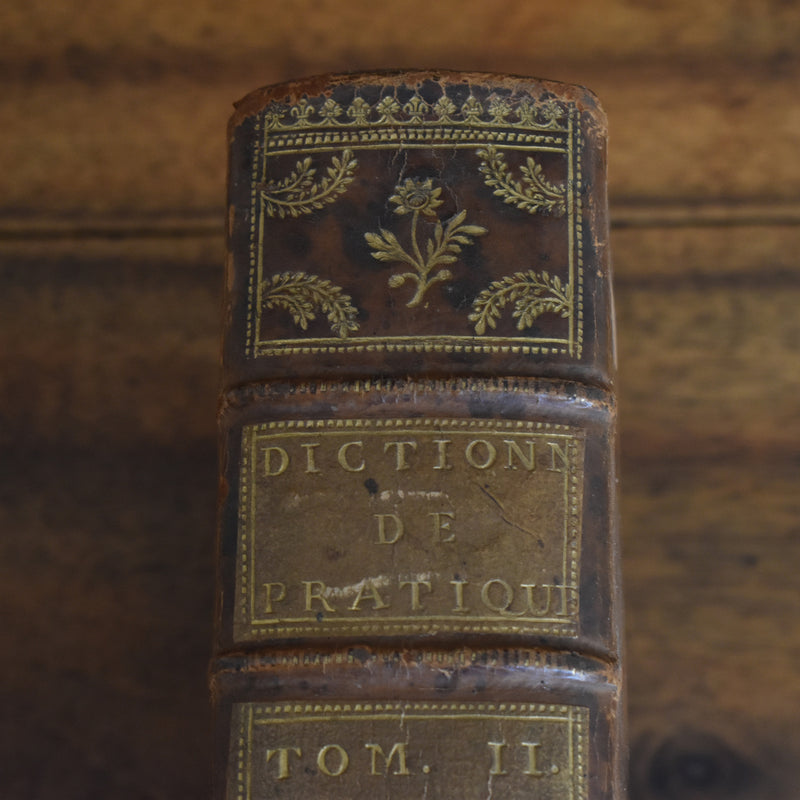 アンティーク本 Dictionnaire de Droit et de Pratique (Tome Second)