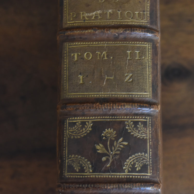 アンティーク本 Dictionnaire de Droit et de Pratique (Tome Second)