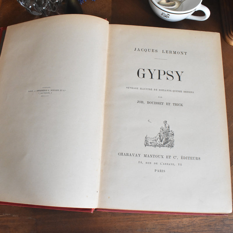 アンティーク本 Gypsy par Jacques Lermont