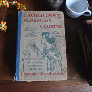 アンティーク本 Larousse classique illustré 1914年 （辞書）