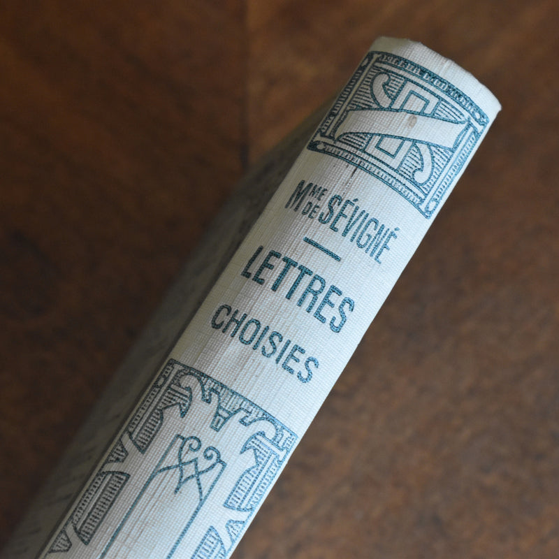 アンティーク本 Lettres choisies
