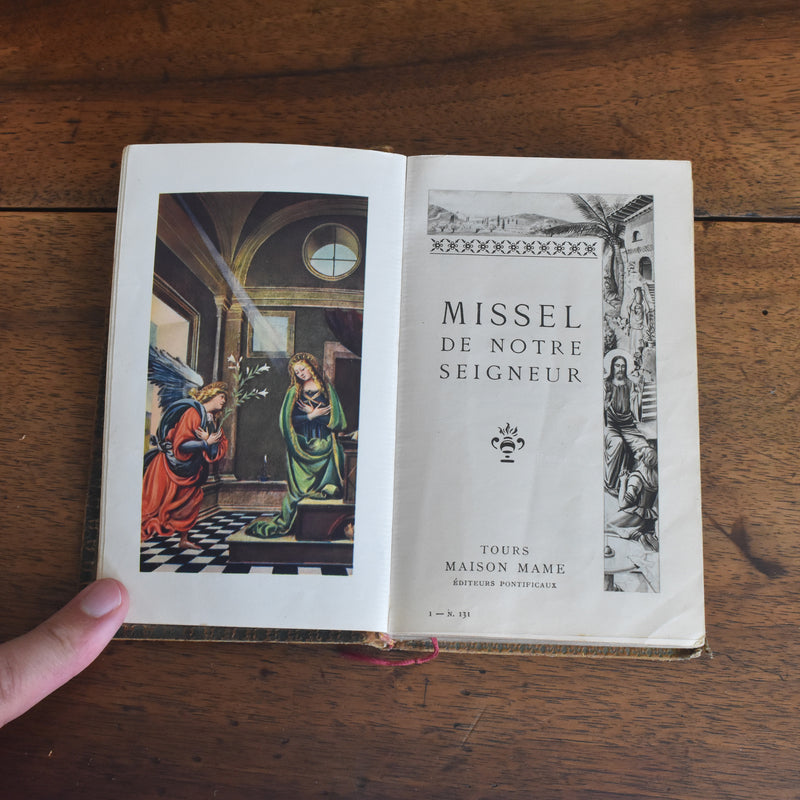 アンティーク本 Missel de notre seigneur