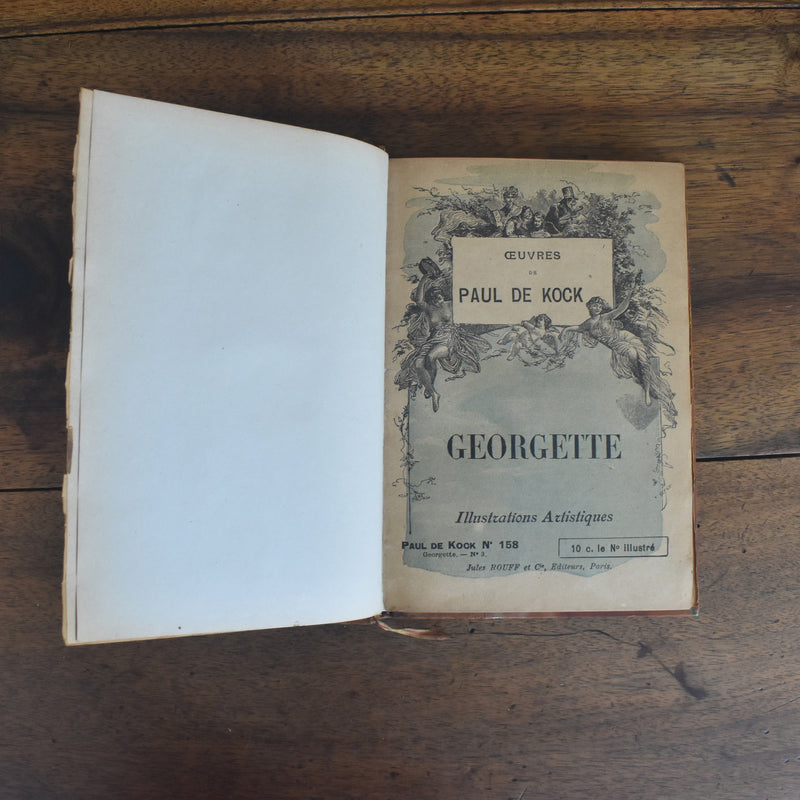 アンティーク本 Œuvres de P.DeKock Georgette