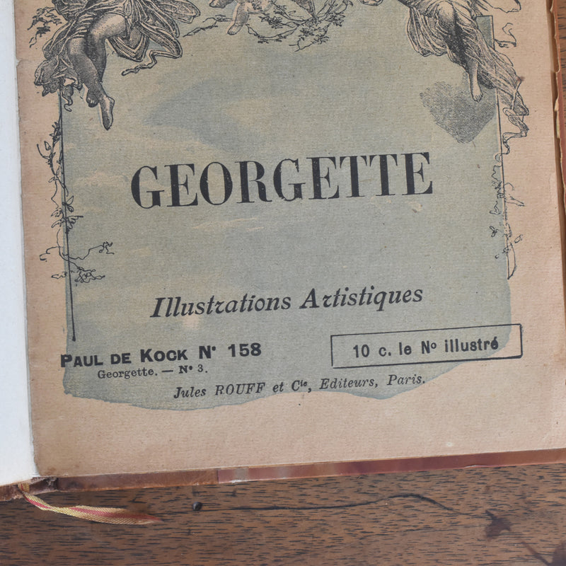 アンティーク本 Œuvres de P.DeKock Georgette