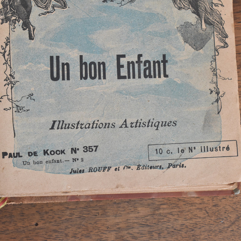 アンティーク本 Œuvres de P.DeKock Un bon enfant
