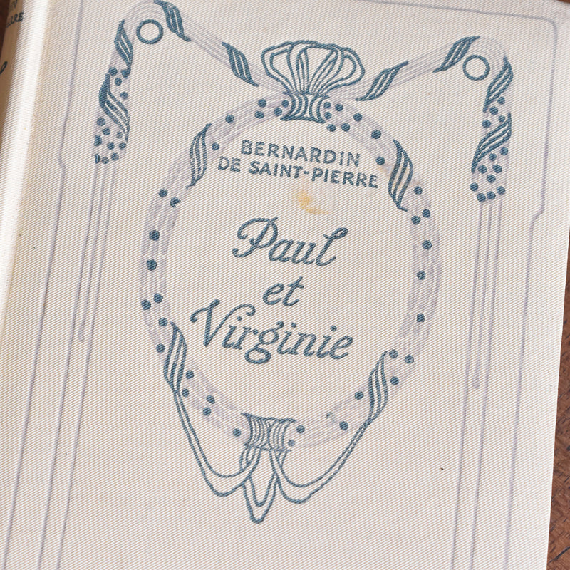 アンティーク本 Paul et Virginie