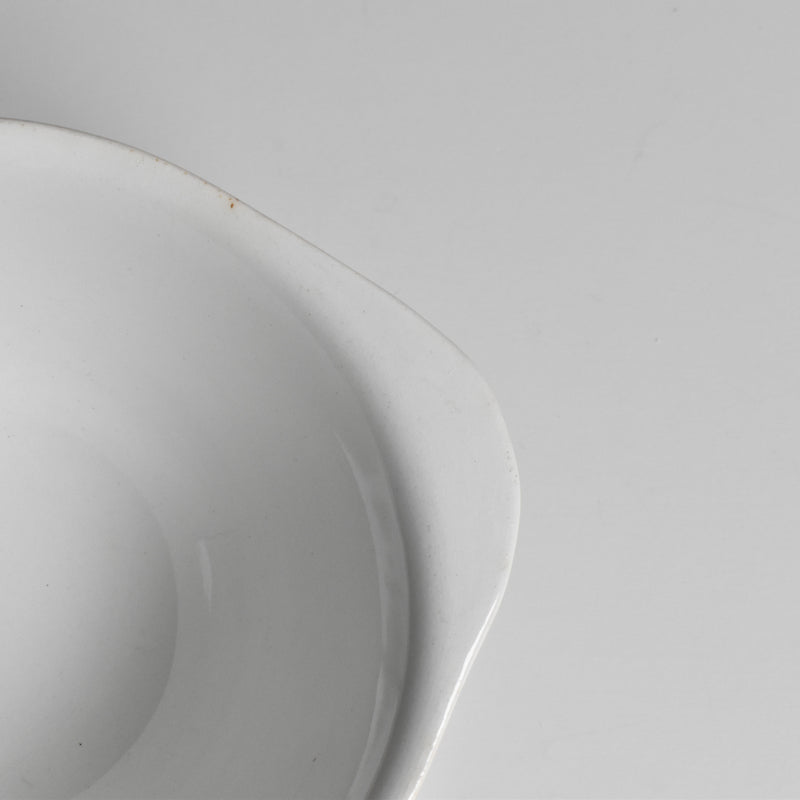 Vintage Cafe au Lait Bowl with Handle - Badonviller